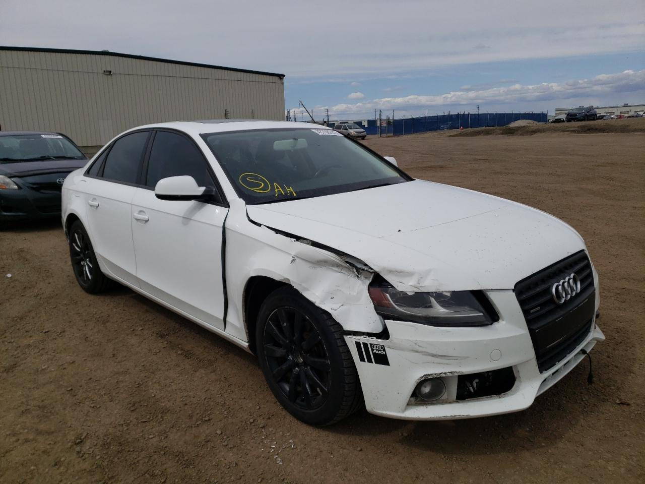 AUDI A4 PREMIUM 2010 with VIN WAUBFCFL9AN034451 - Photo from auction