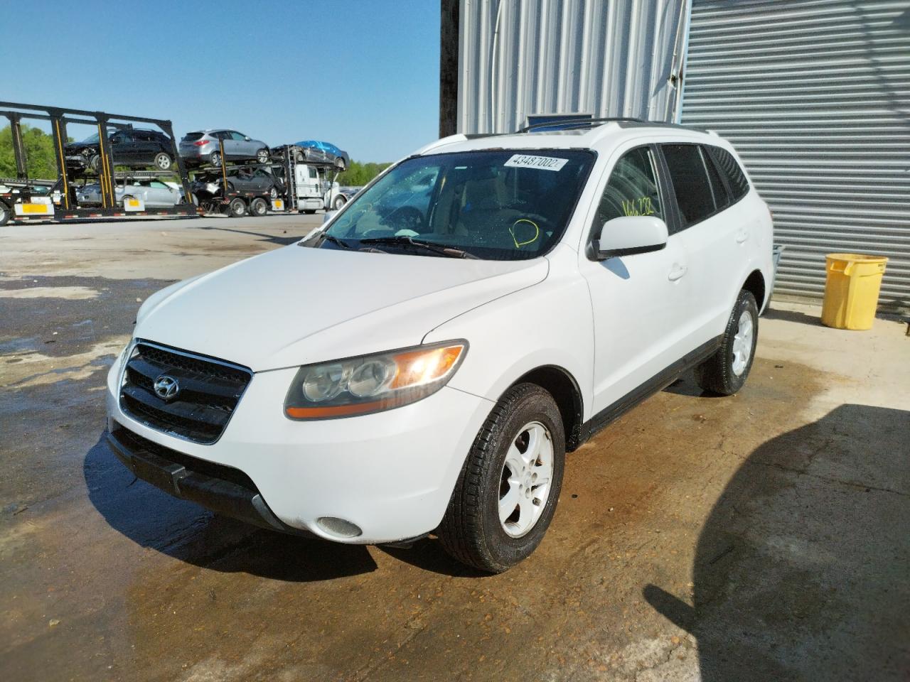 Photo 2 from auction – 2007 HYUNDAI SANTA FE G with VIN 5NMSG73D97H014887