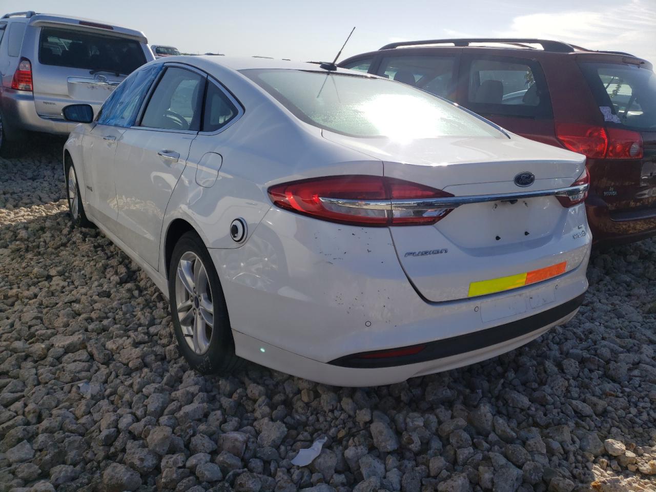 Photo 3 from auction – 2018 FORD FUSION SE with VIN 3FA6P0LU9JR281887