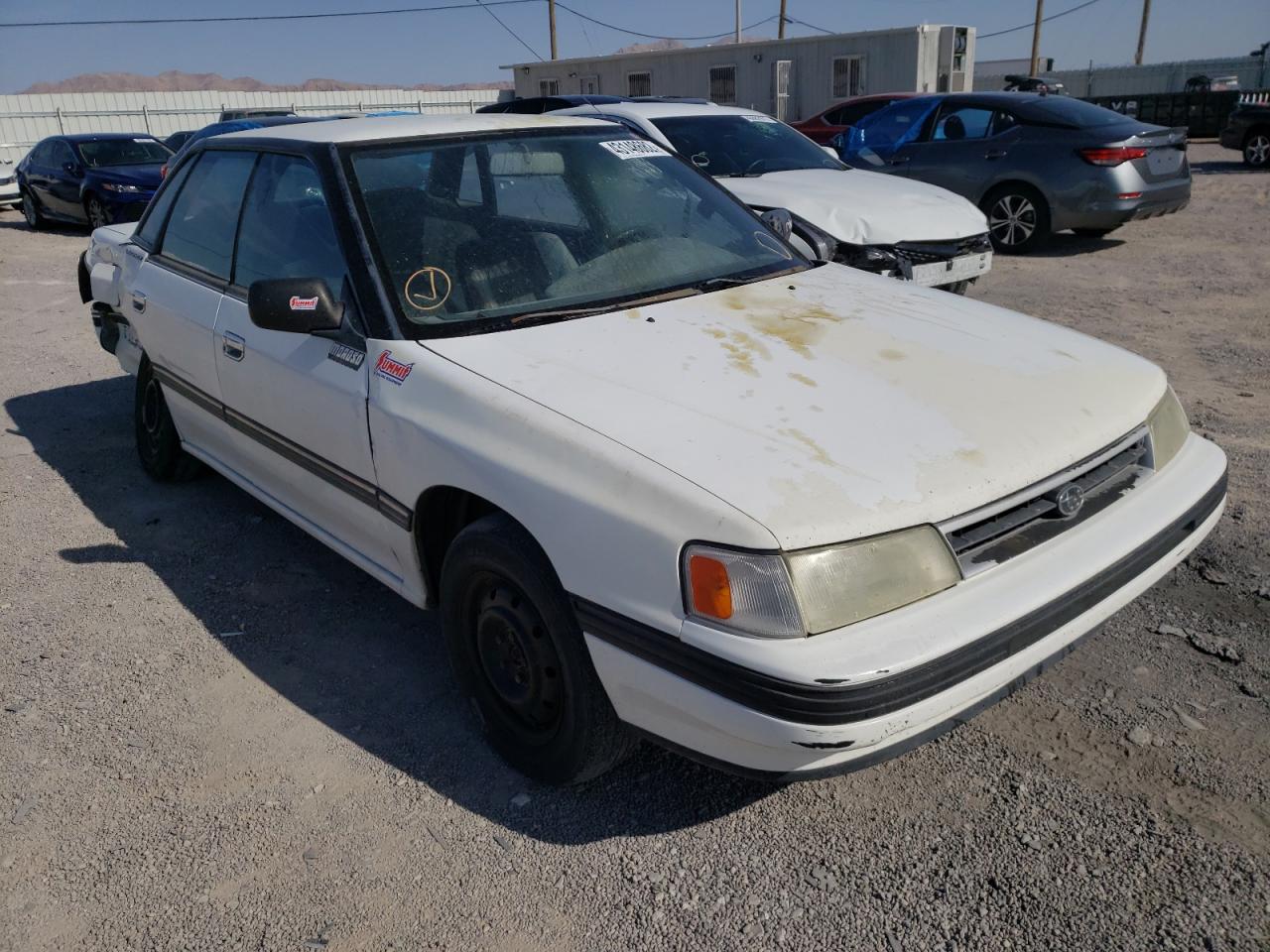 Photo 1 from auction – 1991 SUBARU LEGACY L with VIN JF2BC63C6MH609949