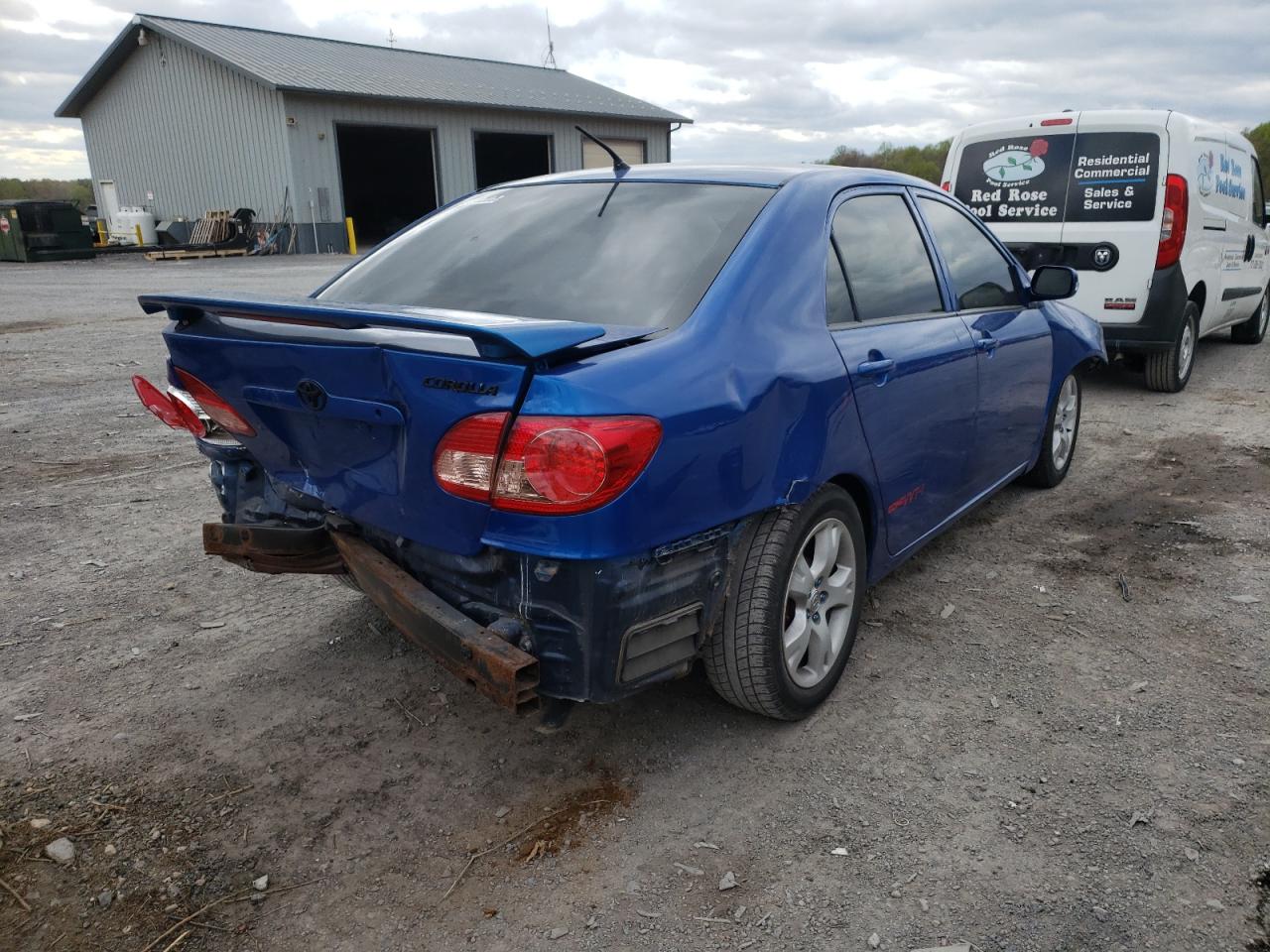 Photo 4 from auction – 2008 TOYOTA COROLLA CE with VIN 2T1BR32E98C933261
