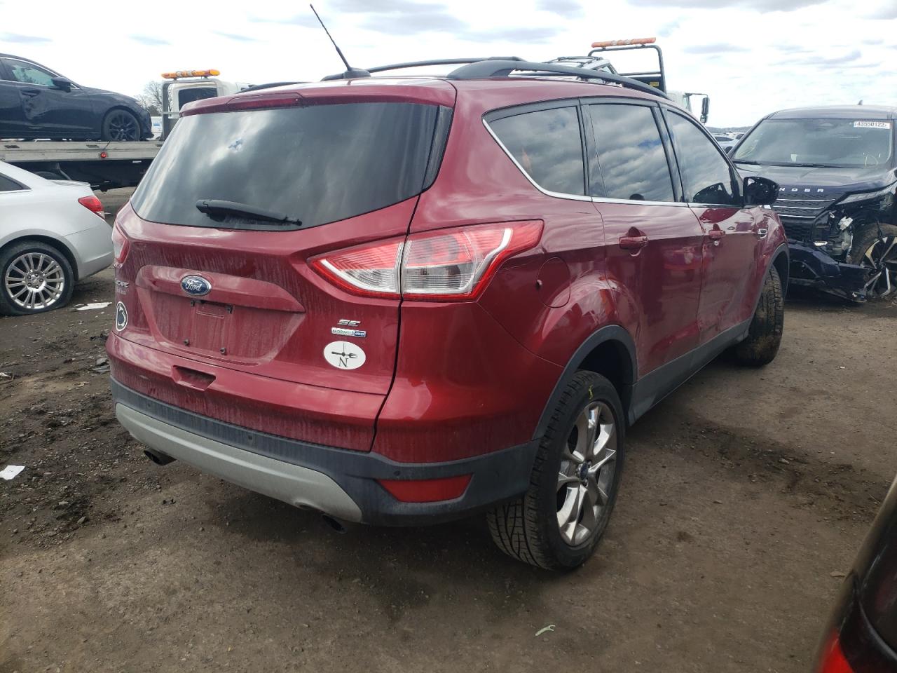 Photo 4 from auction – 2014 FORD ESCAPE SE with VIN 1FMCU9GX3EUA02135