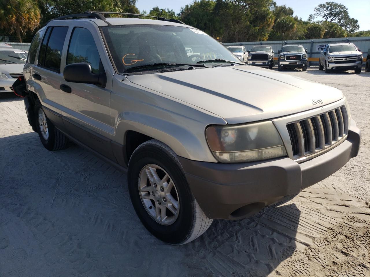 JEEP GRAND CHER 2004 with VIN 1J4GX48S44C284481 - Photo from auction