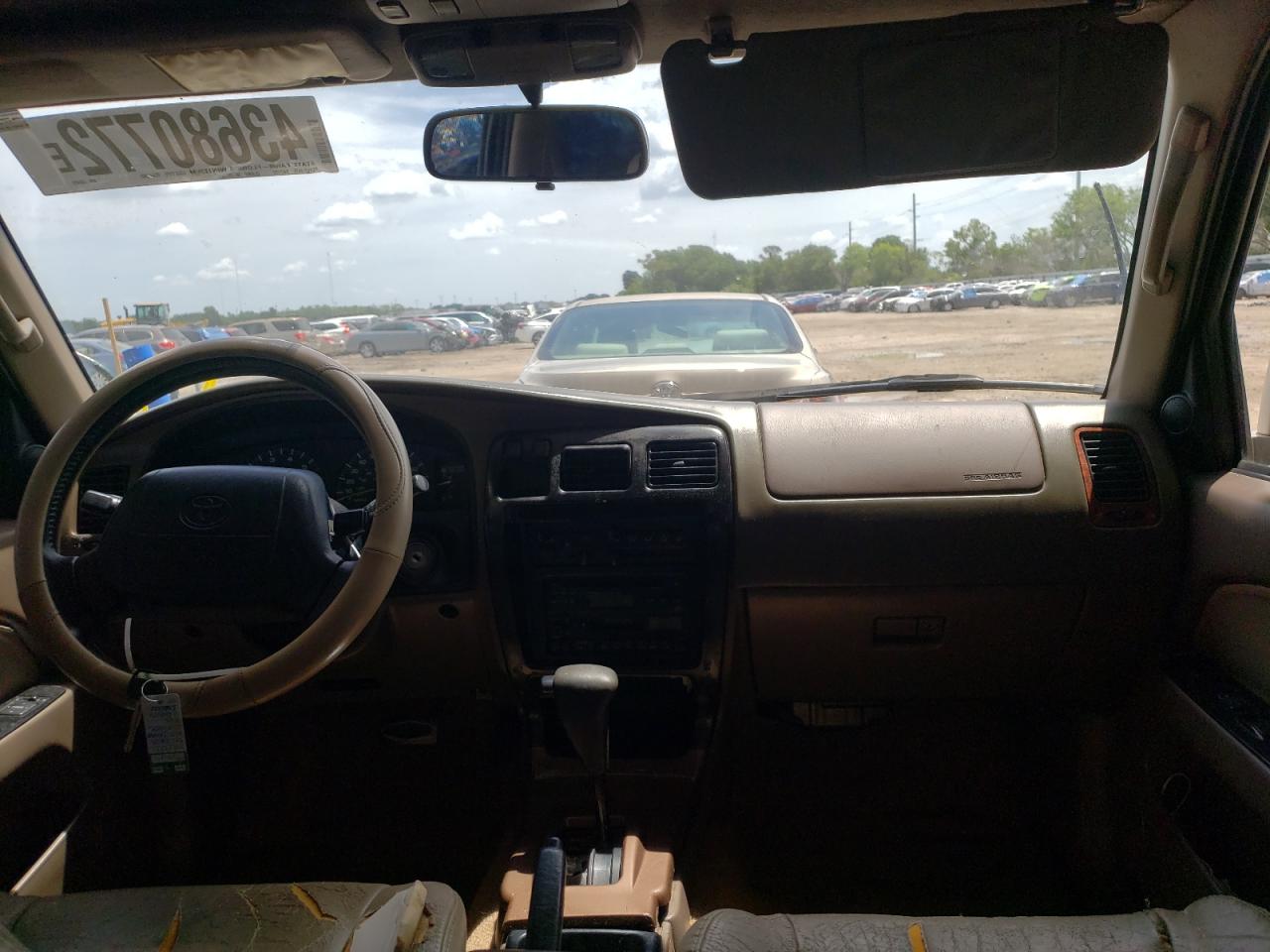 Photo 9 from auction – 1997 TOYOTA 4RUNNER SR with VIN JT3GN86R2V0030424