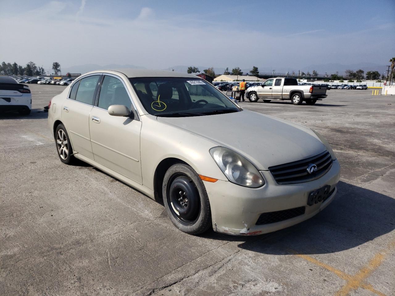 INFINITI G35 2005 with VIN JNKCV51E65M204273 - Photo from auction