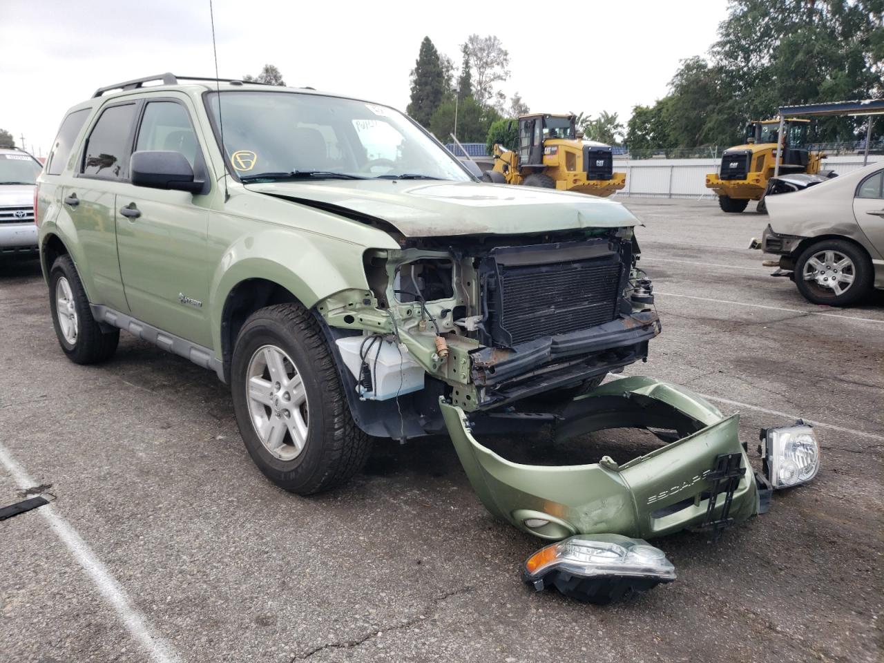 FORD ESCAPE HYB 2010 with VIN 1FMCU4K34AKC15530 - Photo from auction