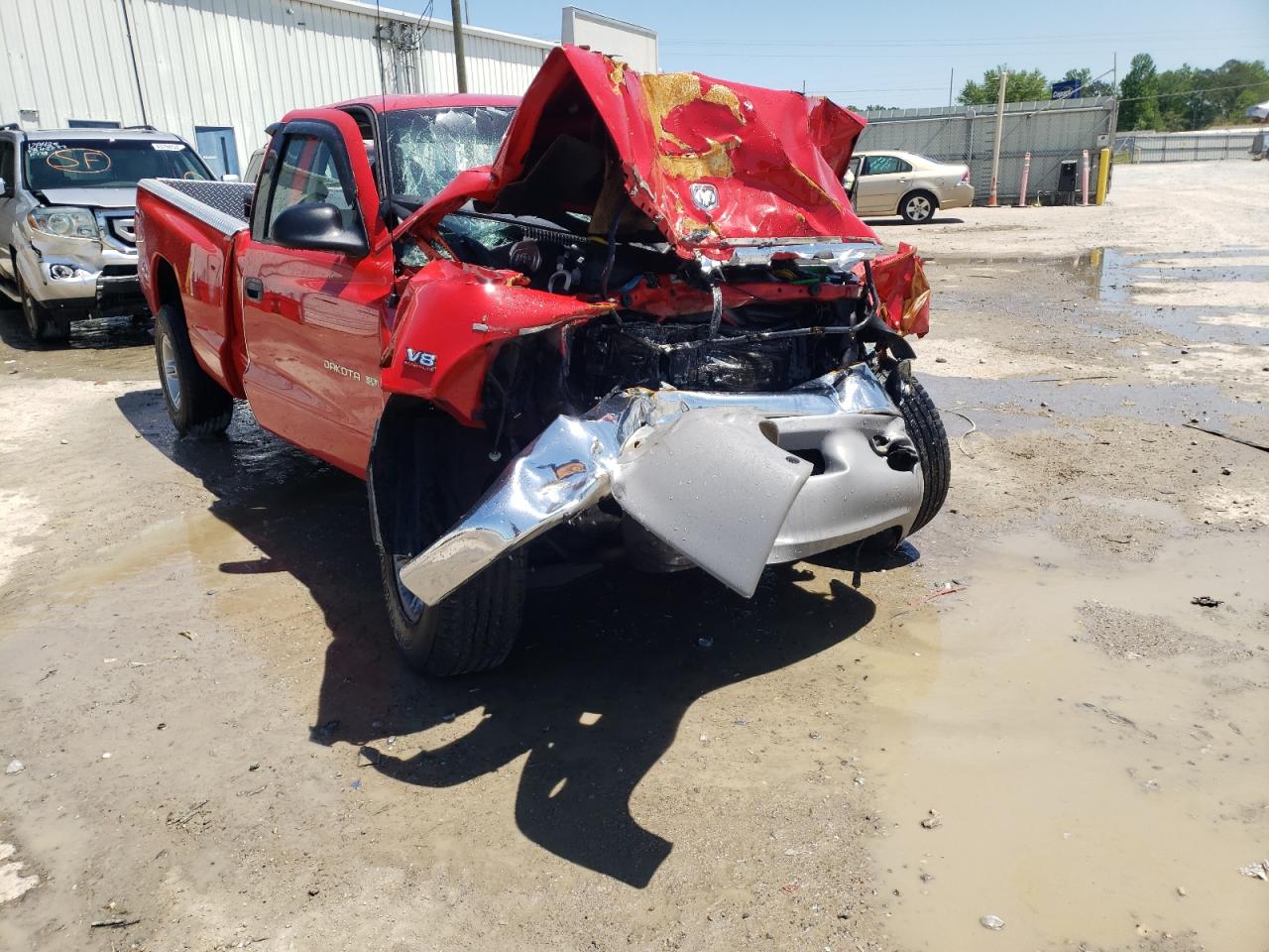 DODGE DAKOTA 2000 with VIN 1B7GL22NXYS620879 - Photo from auction