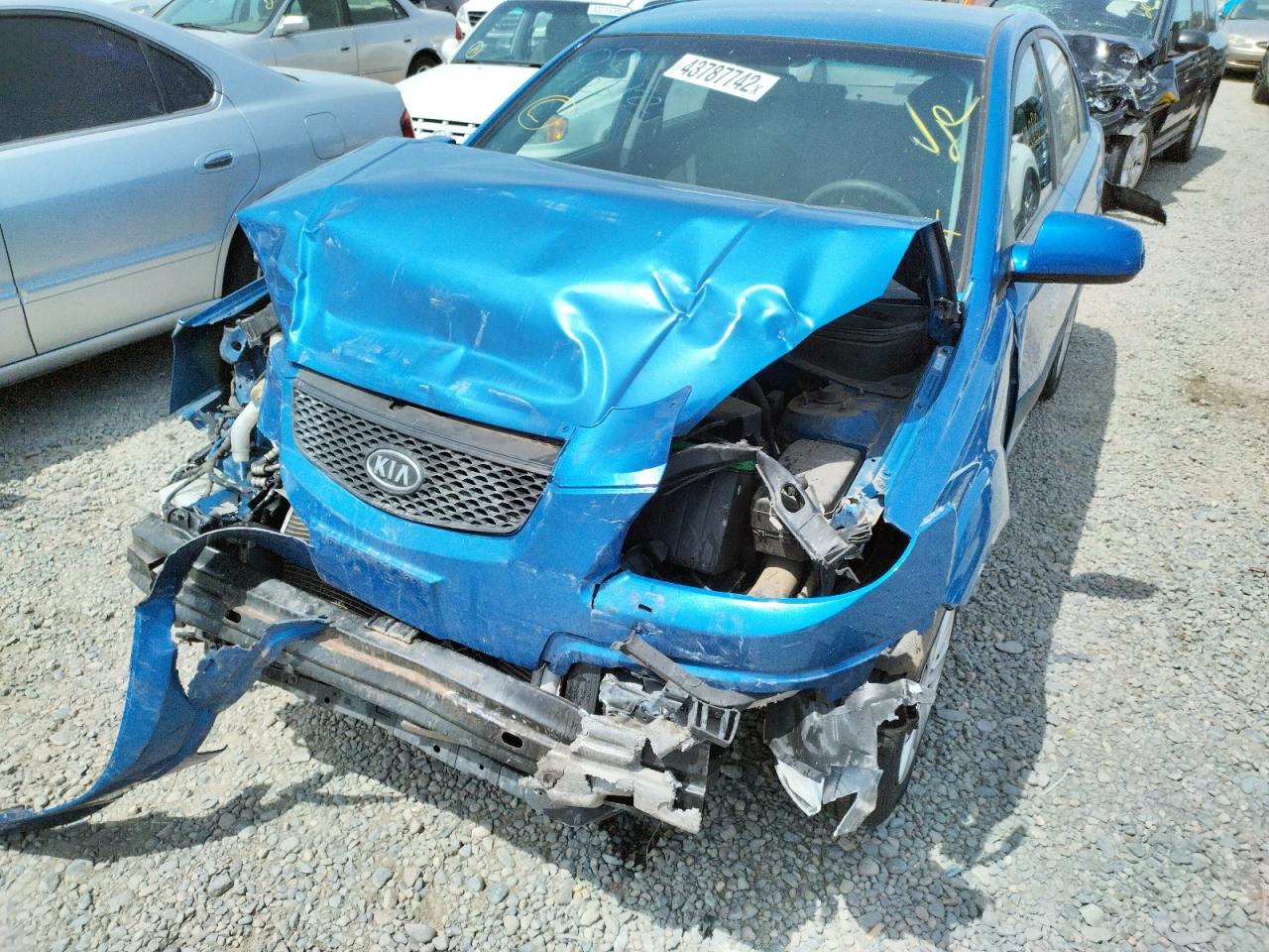 Photo 9 from auction – 2009 KIA RIO BASE with VIN KNADE223896567599