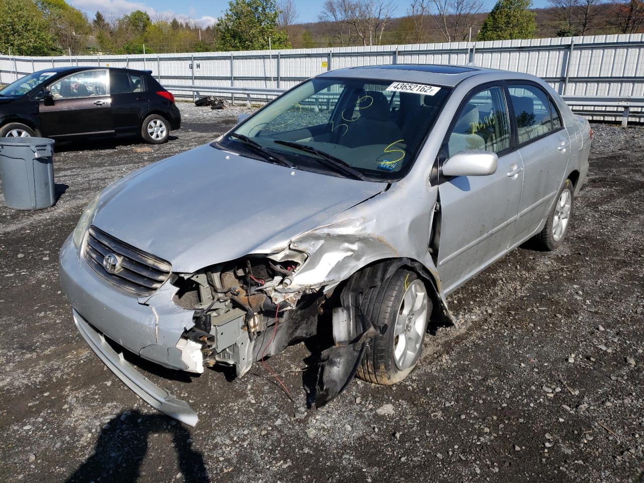 Photo 2 from auction – 2003 TOYOTA COROLLA CE with VIN 2T1BR32E33C077030