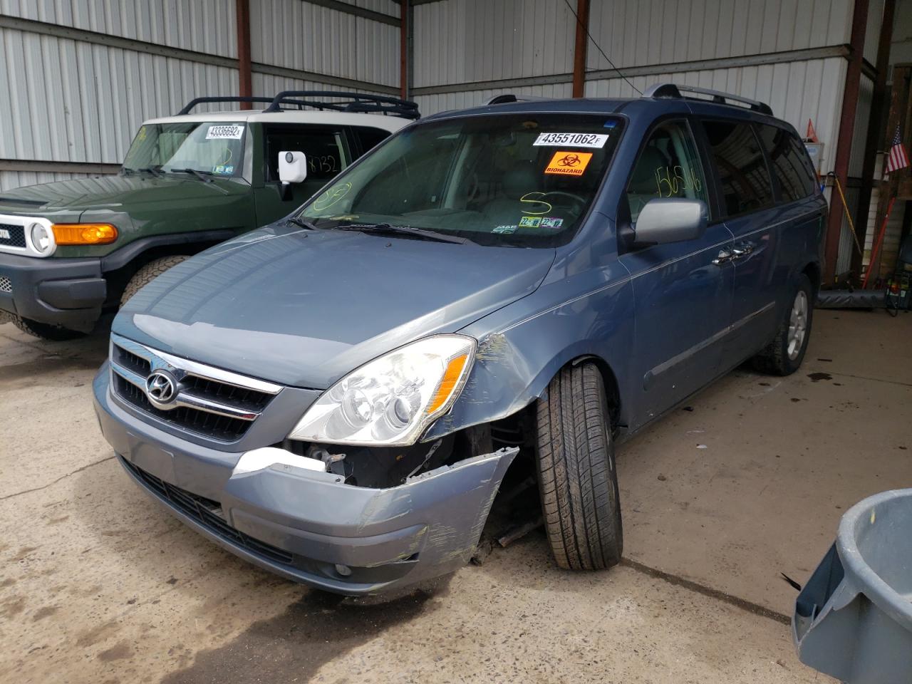 Photo 2 from auction – 2007 HYUNDAI ENTOURAGE with VIN KNDMC233576026546