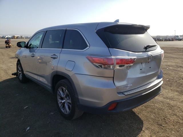 Photo 3 from auction – 2015 TOYOTA HIGHLANDER with VIN 5TDZKRFH1FS059809