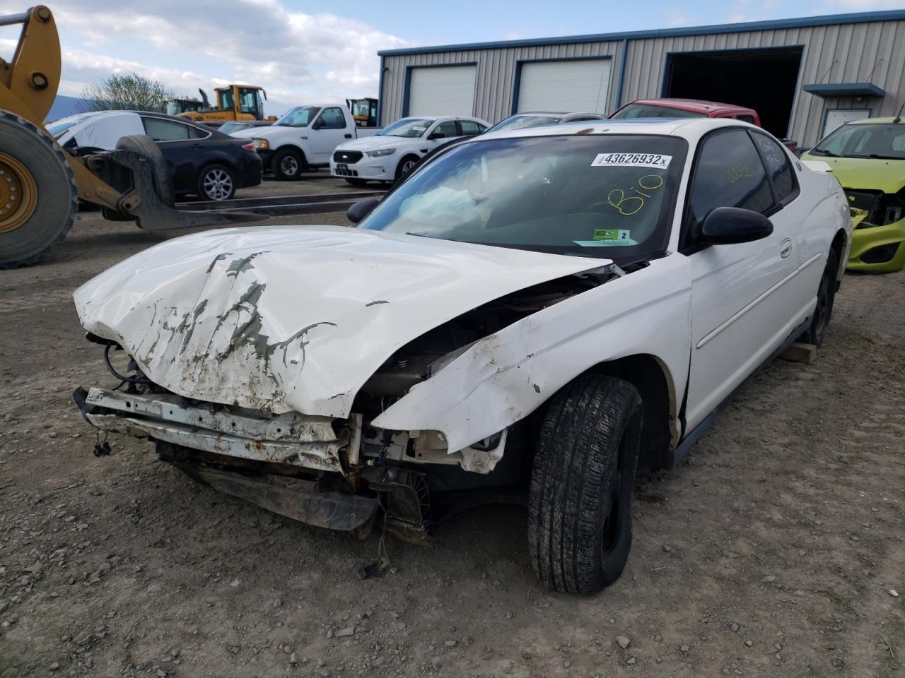 Photo 2 from auction – 2002 CHEVROLET MONTE CARL with VIN 2G1WW12E429232478