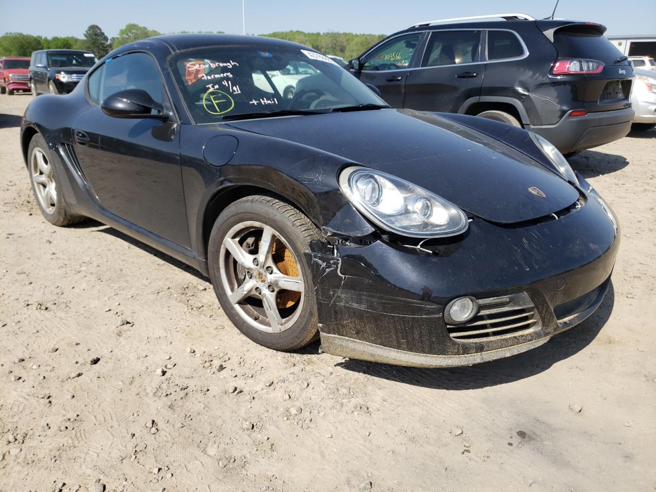 PORSCHE CAYMAN 2011 with VIN WP0AA2A84BU760672 - Photo from auction
