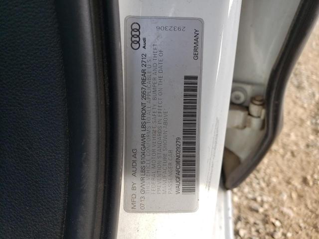 Photo 10 from auction – 2014 AUDI A6 PREMIUM with VIN WAUGFAFC9EN029279