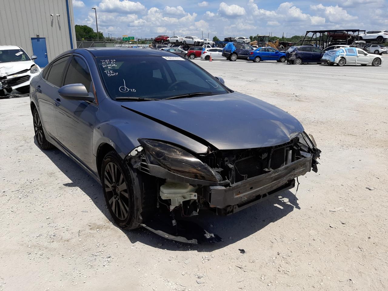 MAZDA 6 I 2009 with VIN 1YVHP82A295M02406 - Photo from auction