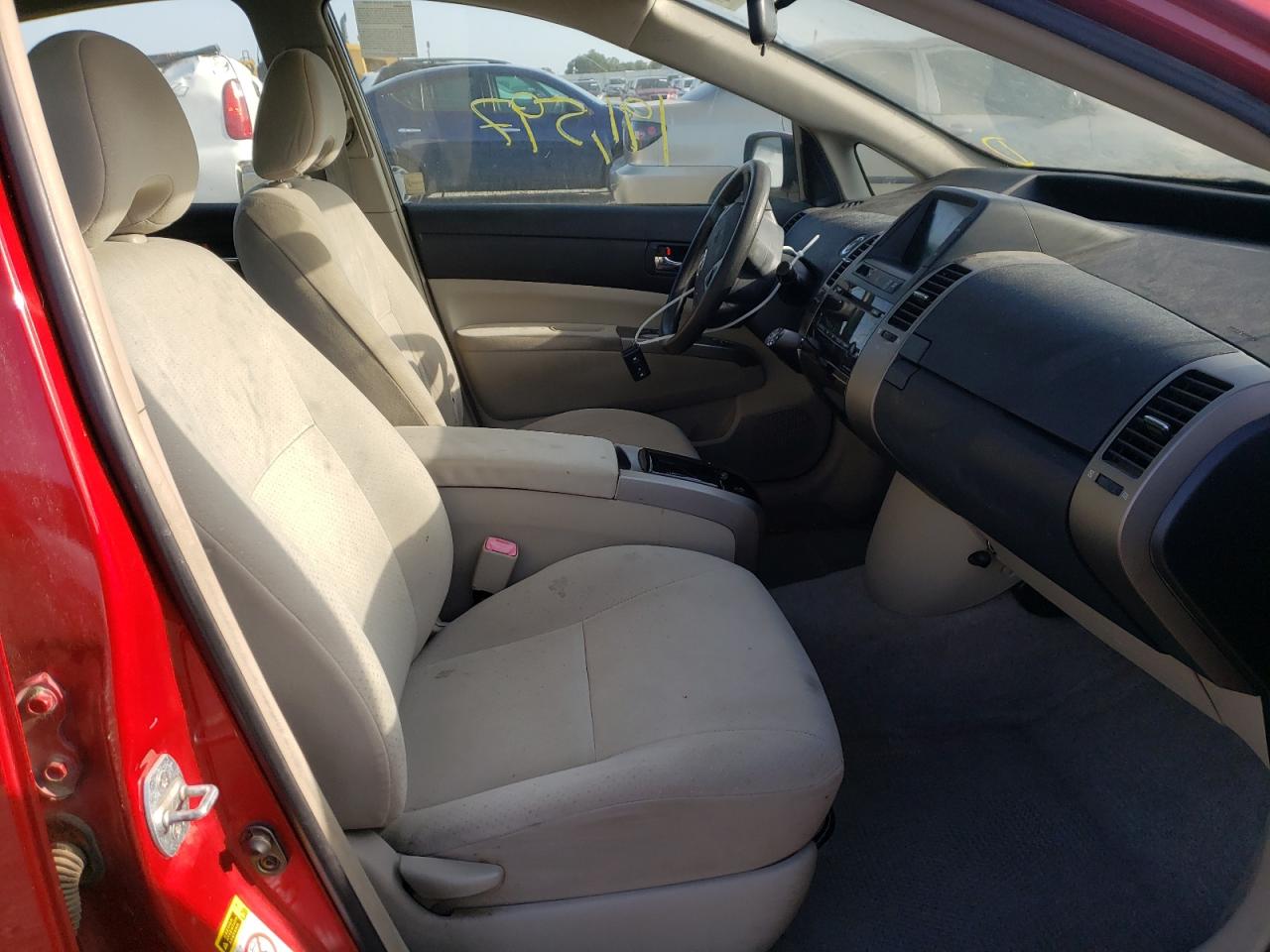 Photo 5 from auction – 2007 TOYOTA PRIUS with VIN JTDKB20U577616408
