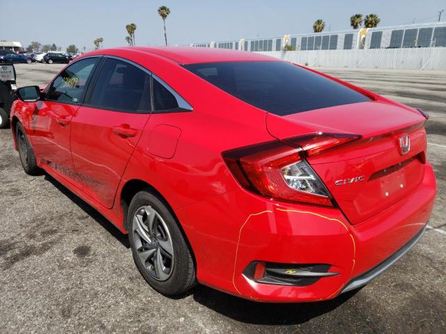 Photo 3 from auction – 2019 HONDA CIVIC LX with VIN 2HGFC2F65KH568401