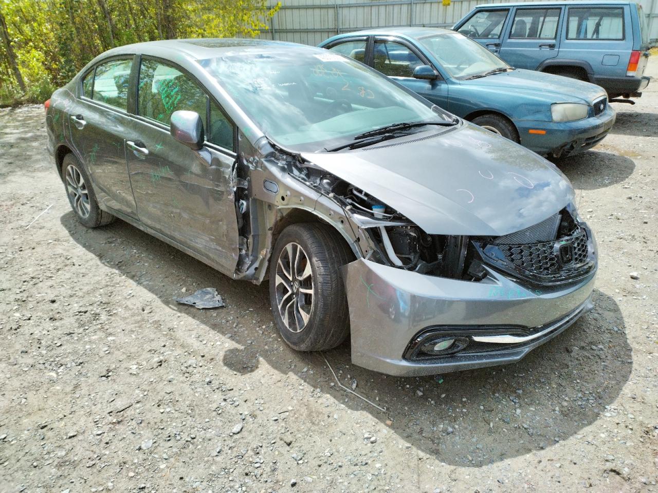 Photo 9 from auction – 2013 HONDA CIVIC EXL with VIN 19XFB2F9XDE237713