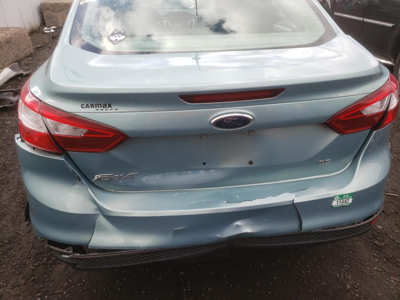 Photo 9 from auction – 2012 FORD FOCUS SE with VIN 1FAHP3F27CL287063