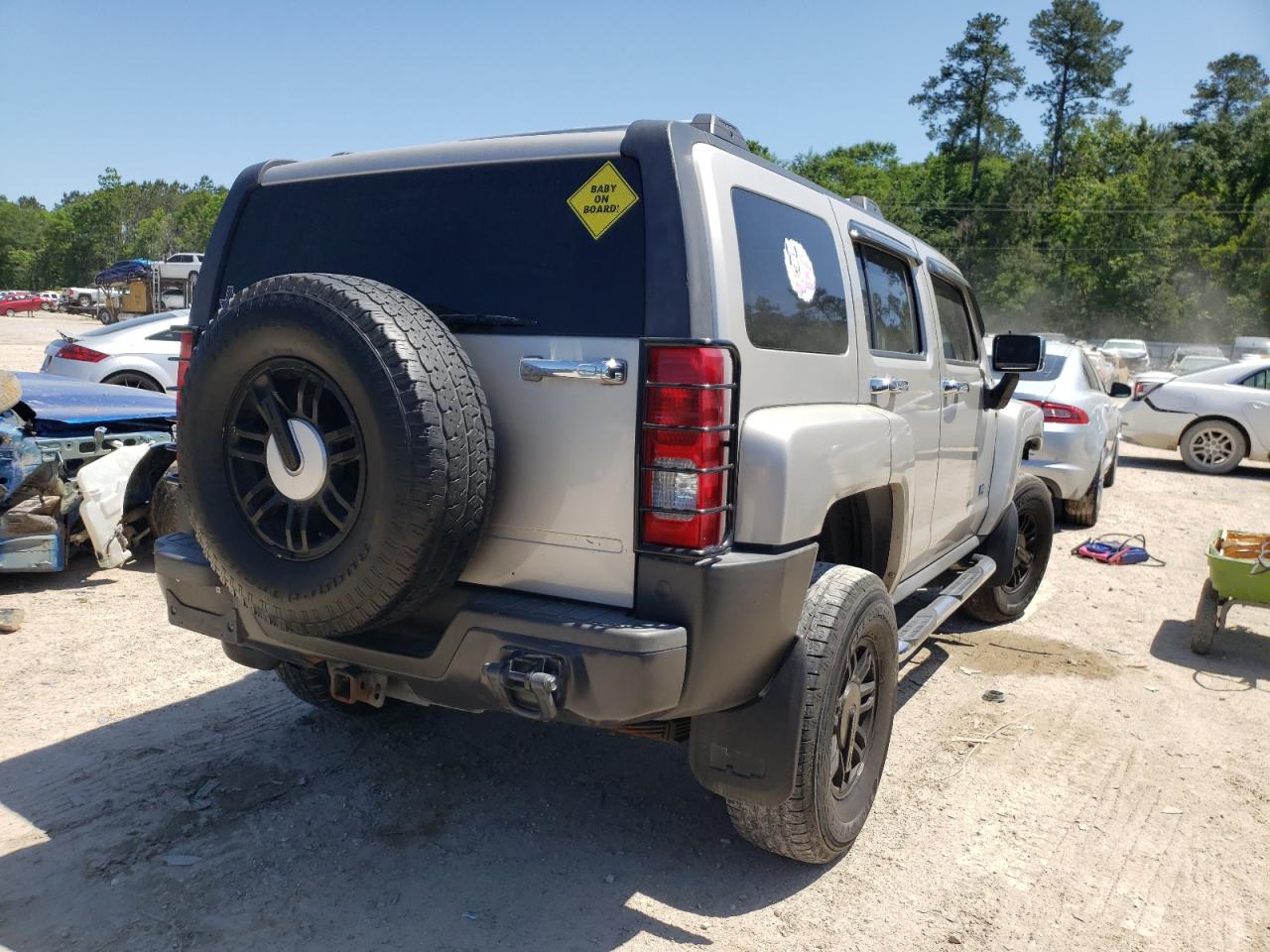 Photo 4 from auction – 2008 HUMMER H3 with VIN 5GTEN13E688120847