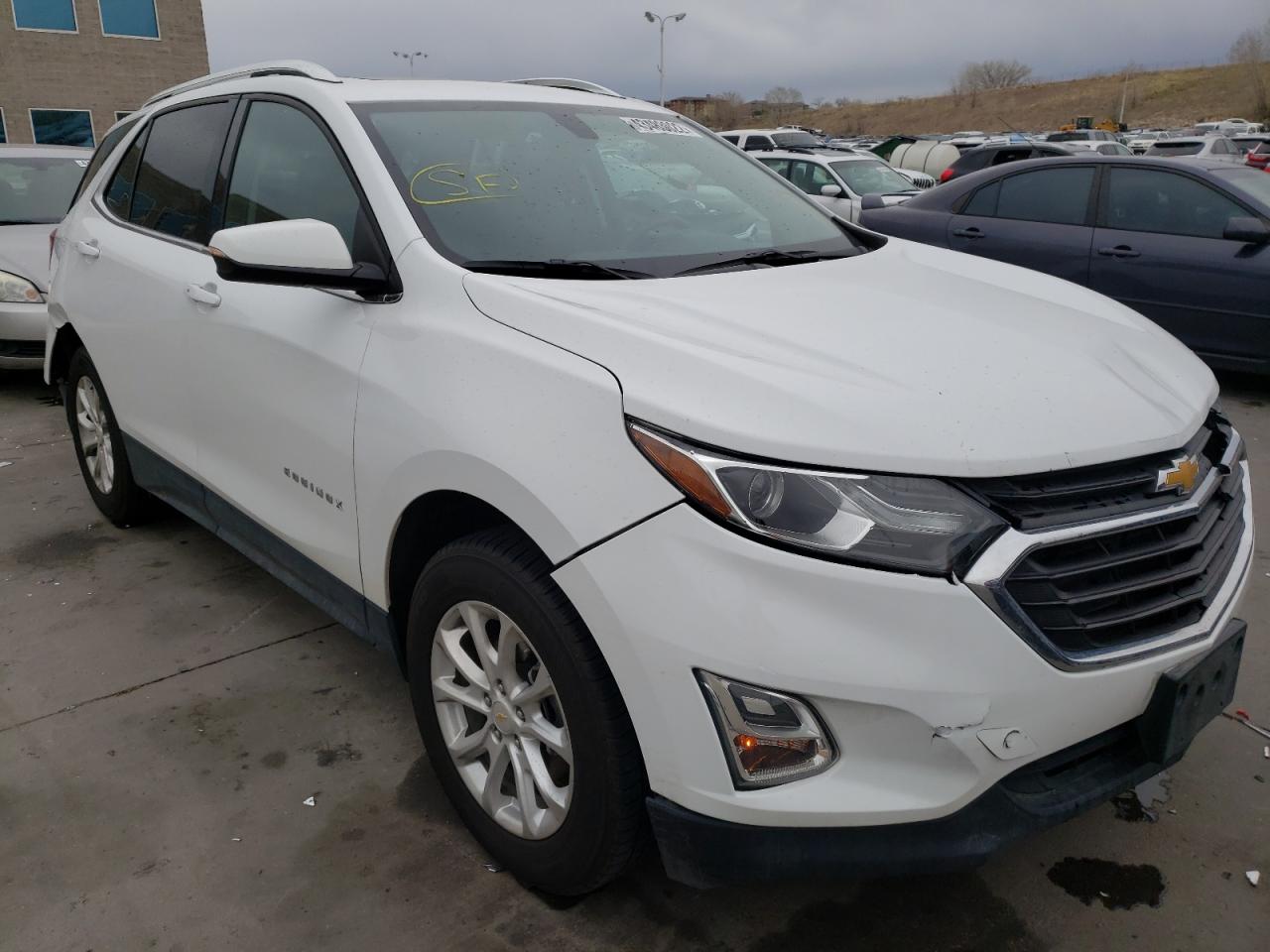 CHEVROLET EQUINOX LT 2018 with VIN 2GNAXSEVXJ6229561 - Photo from auction