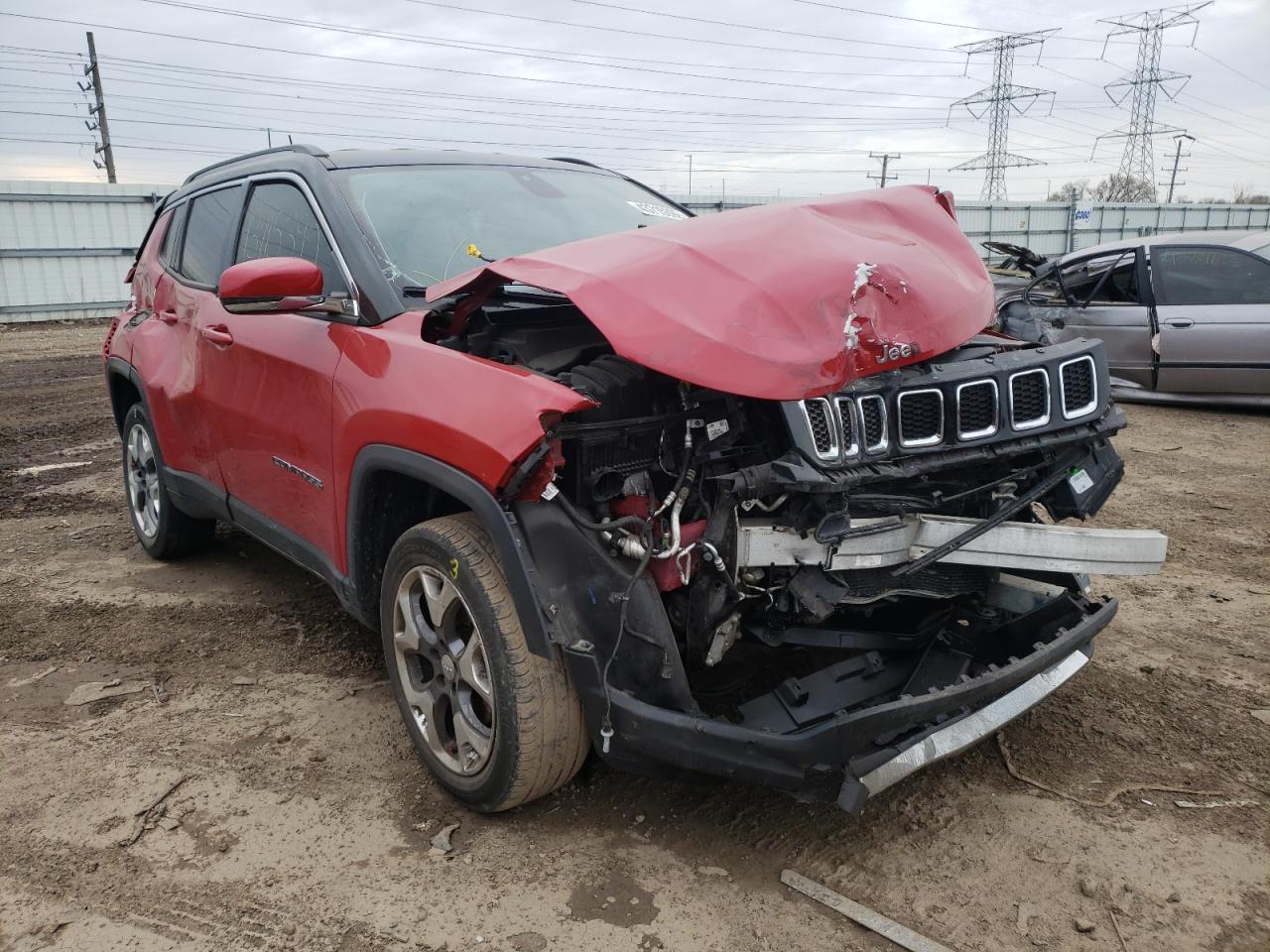 JEEP COMPASS LI 2018 with VIN 3C4NJDCB5JT179955 - Photo from auction