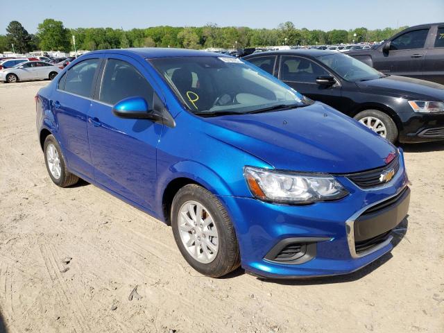 CHEVROLET SONIC LT 2018 with VIN 1G1JD5SH9J4123596 - Photo from auction