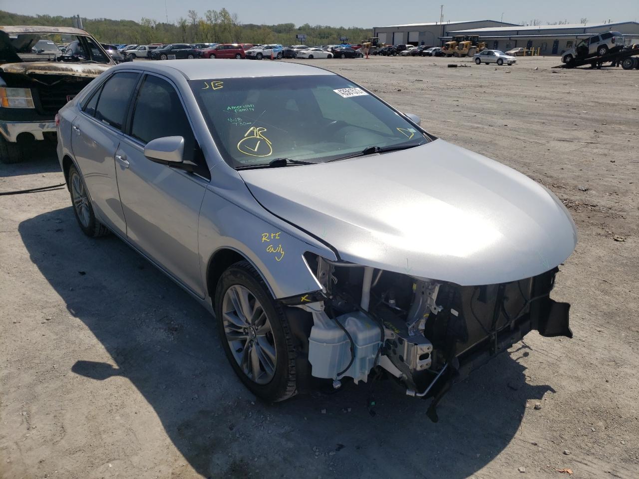 TOYOTA CAMRY LE 2017 with VIN 4T1BF1FK6HU422067 - Photo from auction