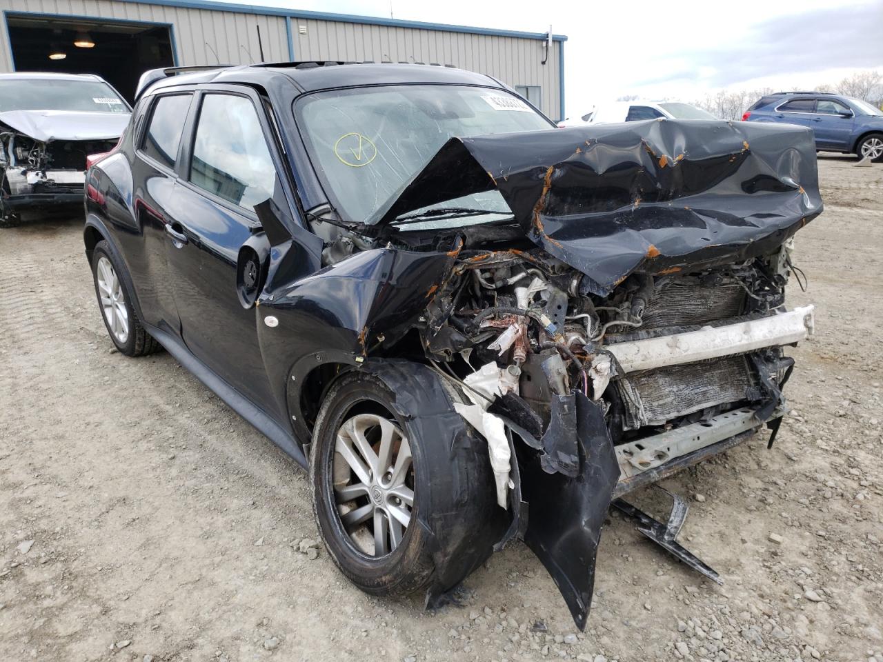 NISSAN JUKE S 2012 with VIN JN8AF5MV8CT125986 - Photo from auction