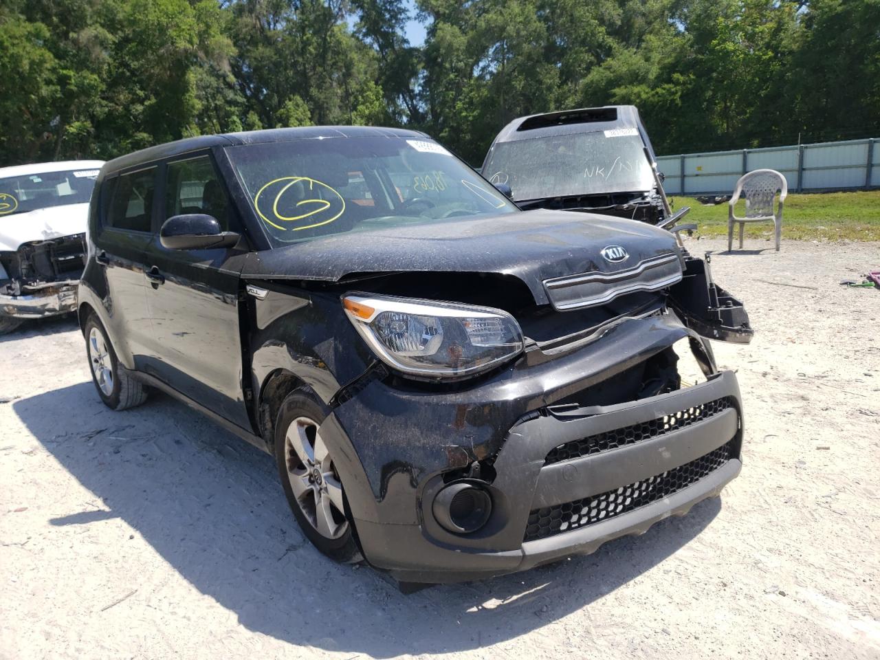 KIA SOUL 2019 with VIN KNDJN2A21K7686870 - Photo from auction