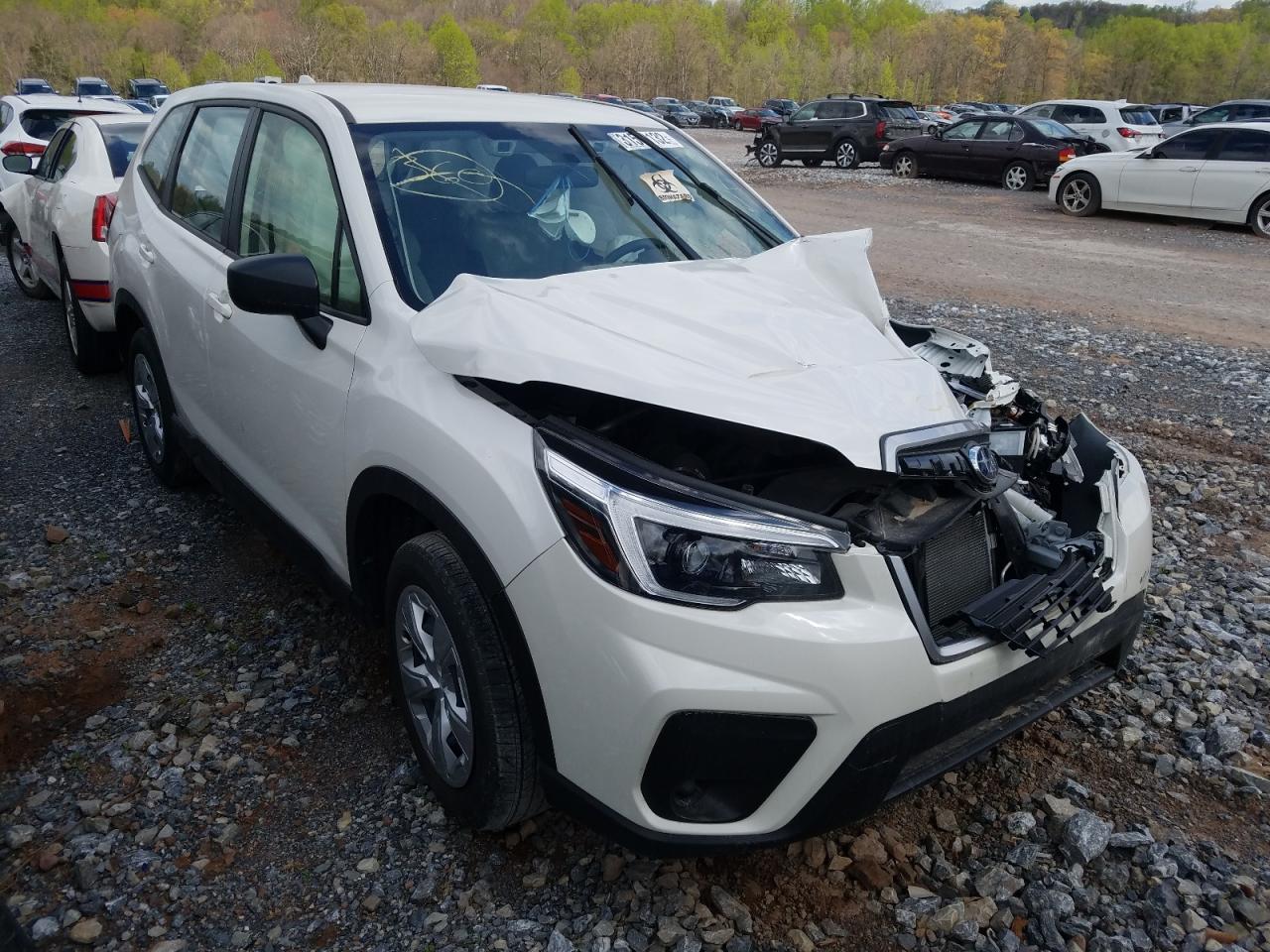 SUBARU FORESTER 2021 with VIN JF2SKAAC6MH453744 - Photo from auction