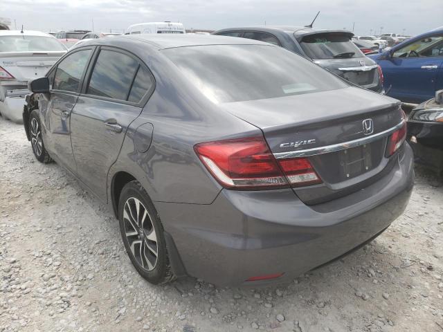 Photo 3 from auction – 2014 HONDA CIVIC EX with VIN 19XFB2F80EE067810