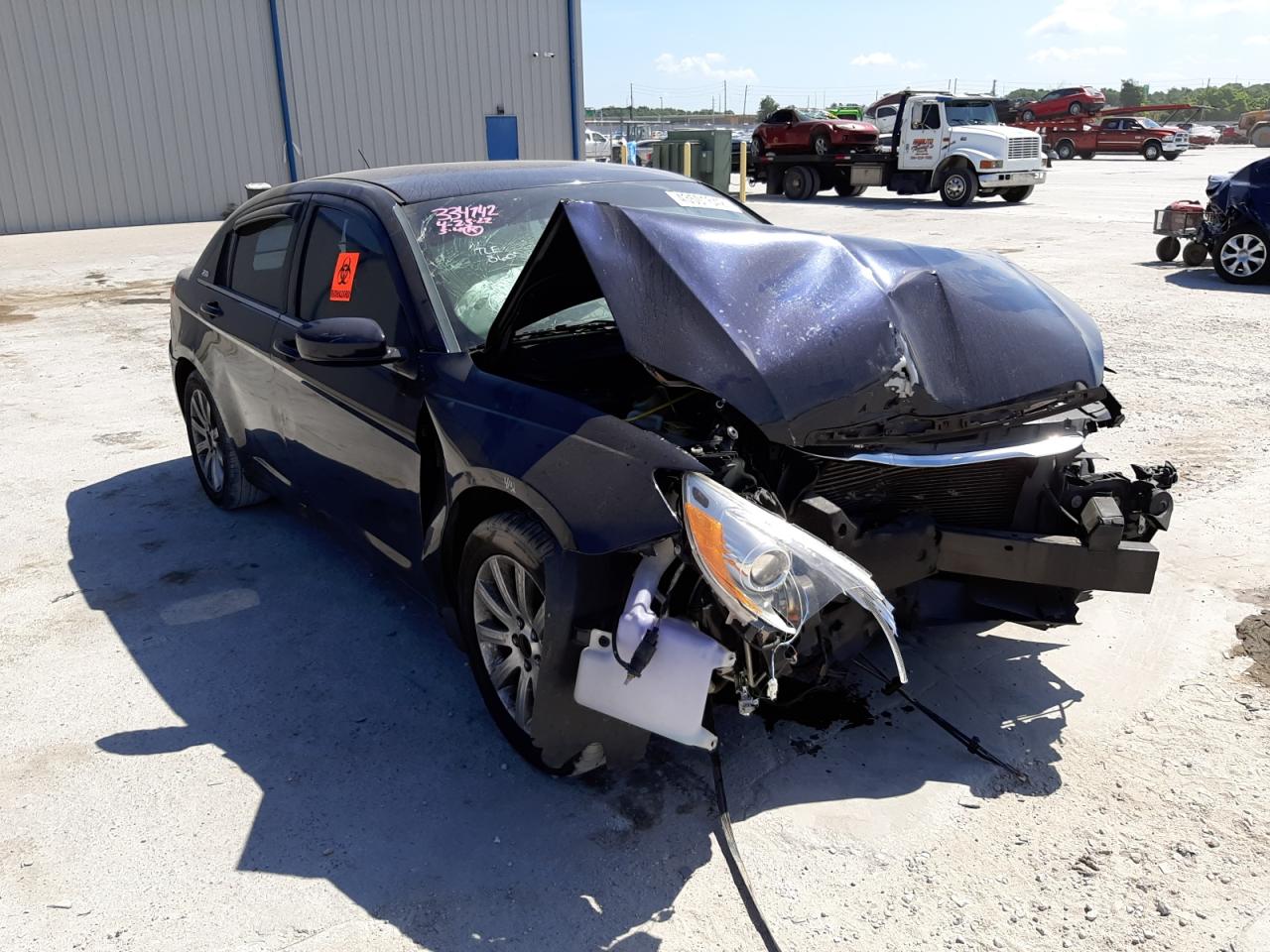 CHRYSLER 200 TOURIN 2012 with VIN 1C3CCBBB3CN267563 - Photo from auction