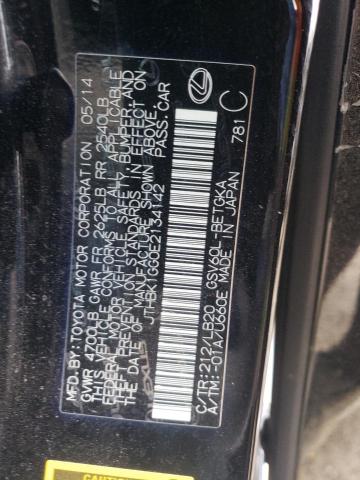 Photo 10 from auction – 2014 LEXUS ES 350 with VIN JTHBK1GG0E2134142