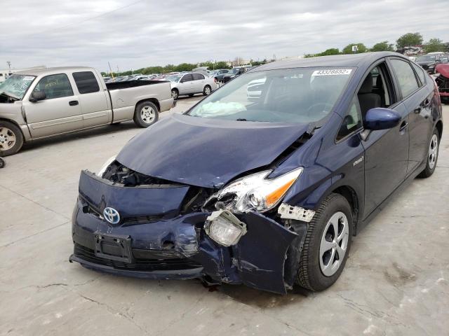 Photo 2 from auction – 2013 TOYOTA PRIUS with VIN JTDKN3DU1D1644759