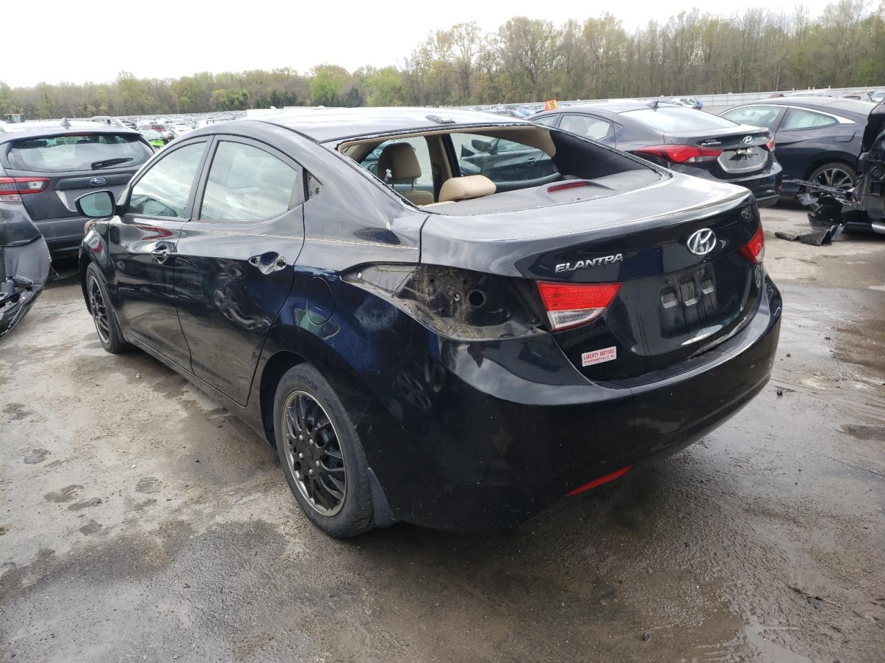Photo 3 from auction – 2012 HYUNDAI ELANTRA GL with VIN KMHDH4AE1CU400511