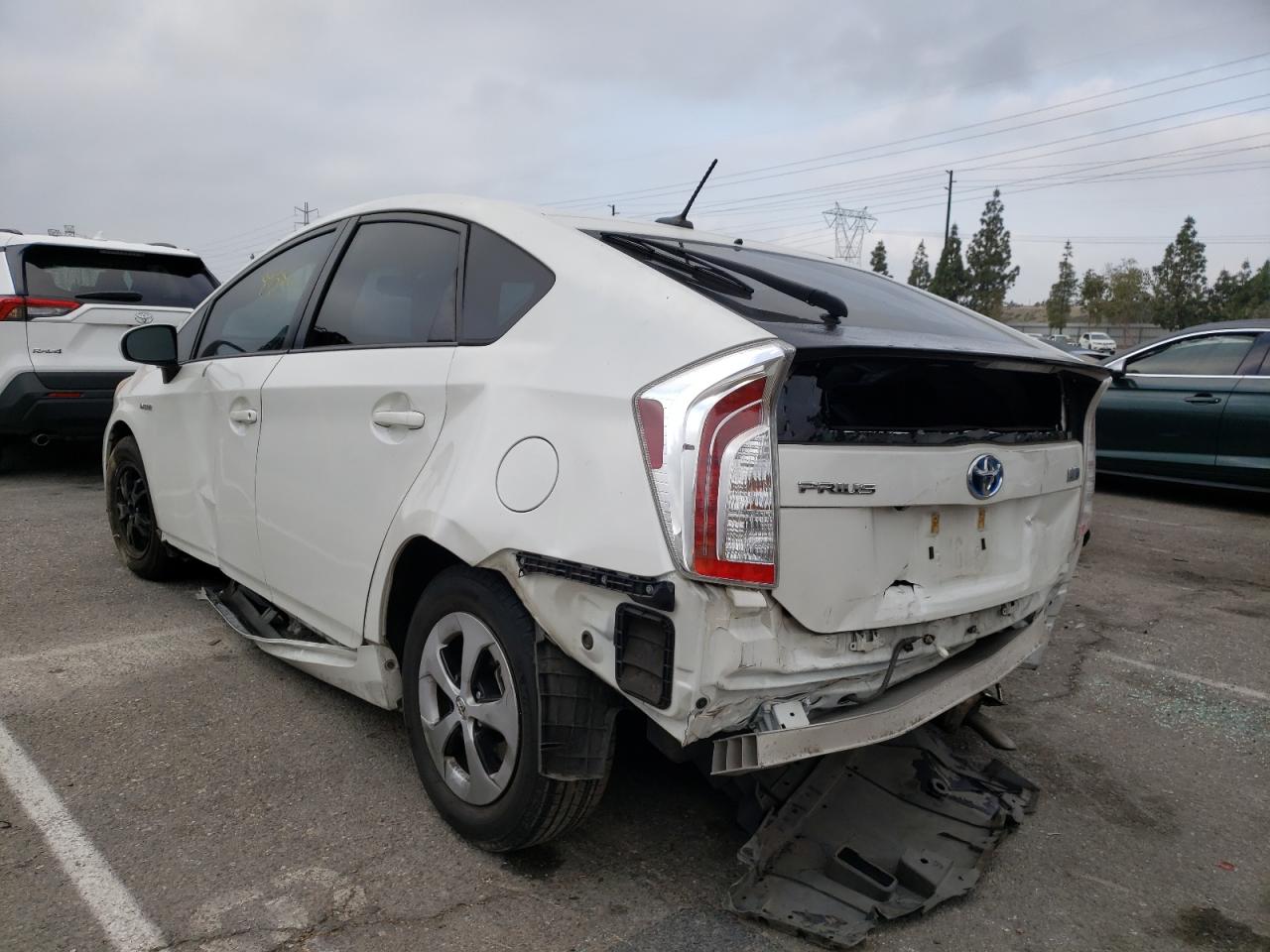 Photo 3 from auction – 2013 TOYOTA PRIUS with VIN JTDKN3DU8D5595293