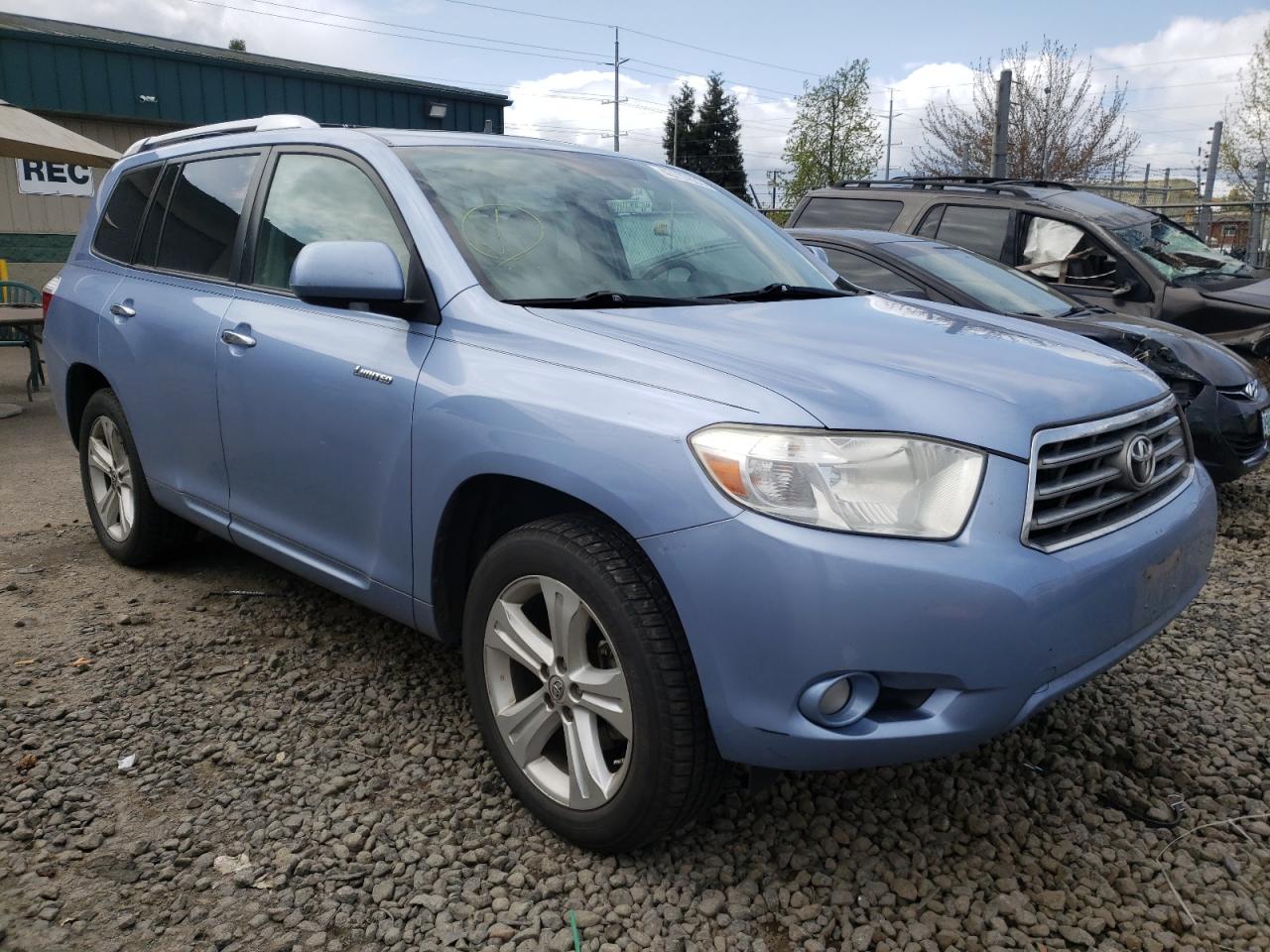 TOYOTA HIGHLANDER 2010 with VIN 5TDDK3EH9AS026932 - Photo from auction