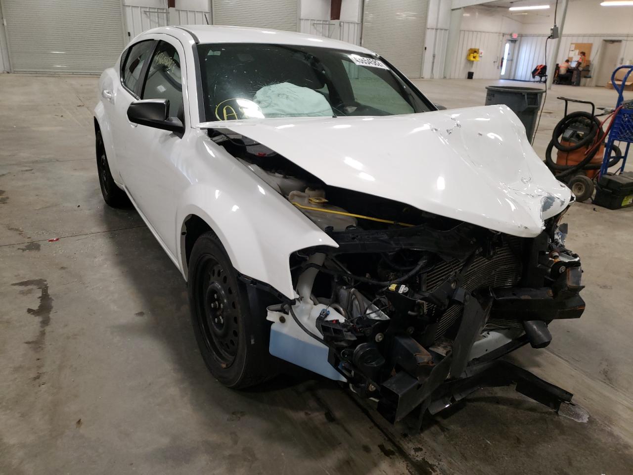 DODGE AVENGER 2014 with VIN 1C3CDZAB8EN147669 - Photo from auction