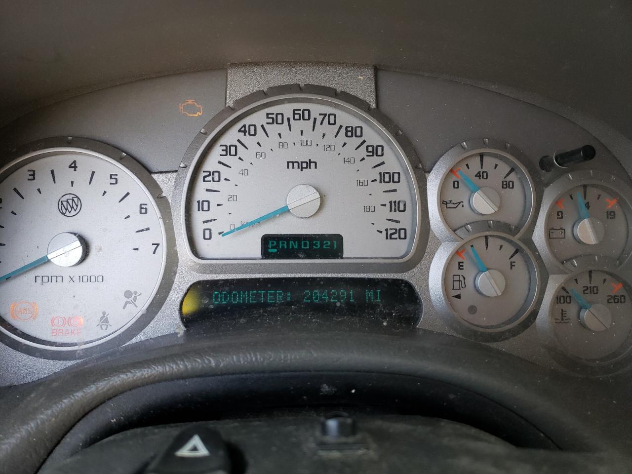 Photo 8 from auction – 2004 BUICK RAINIER CX with VIN 5GADS13S442213947
