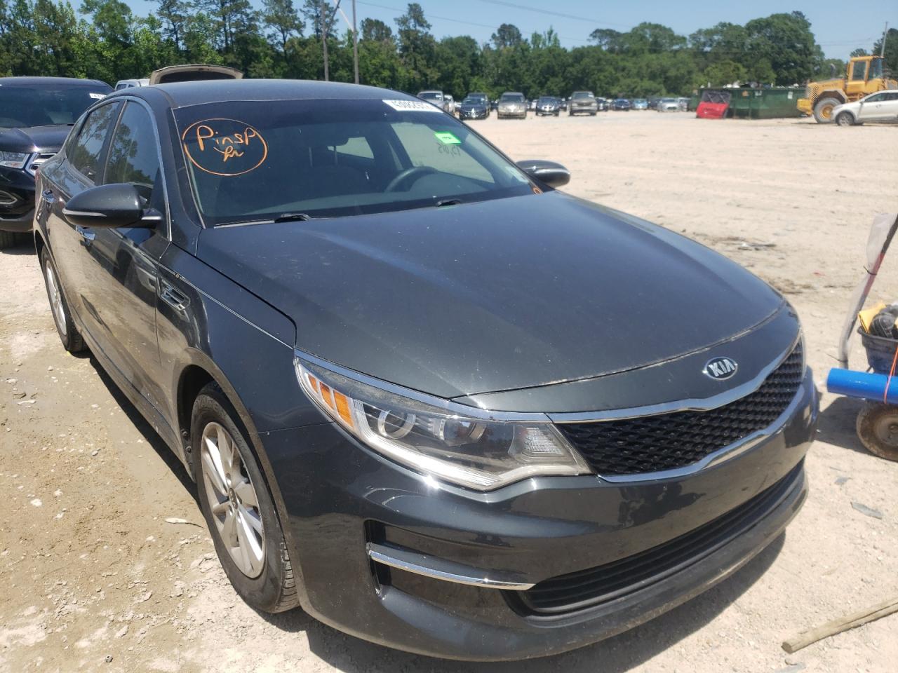 KIA OPTIMA LX 2016 with VIN 5XXGT4L35GG023706 - Photo from auction