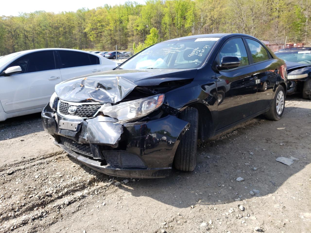 Photo 2 from auction – 2013 KIA FORTE EX with VIN KNAFU4A2XD5705318