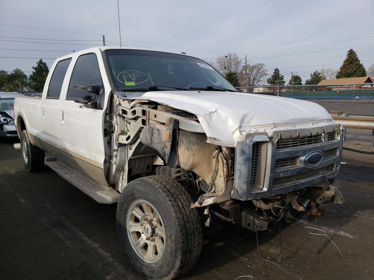 FORD F350 SUPER 2010 with VIN 1FTWW3BR8AEB30408 - Photo from auction