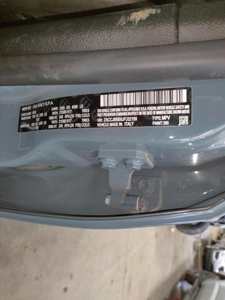 Photo 10 from auction – 2018 JEEP RENEGADE L with VIN ZACCJBBB8JPJ32159