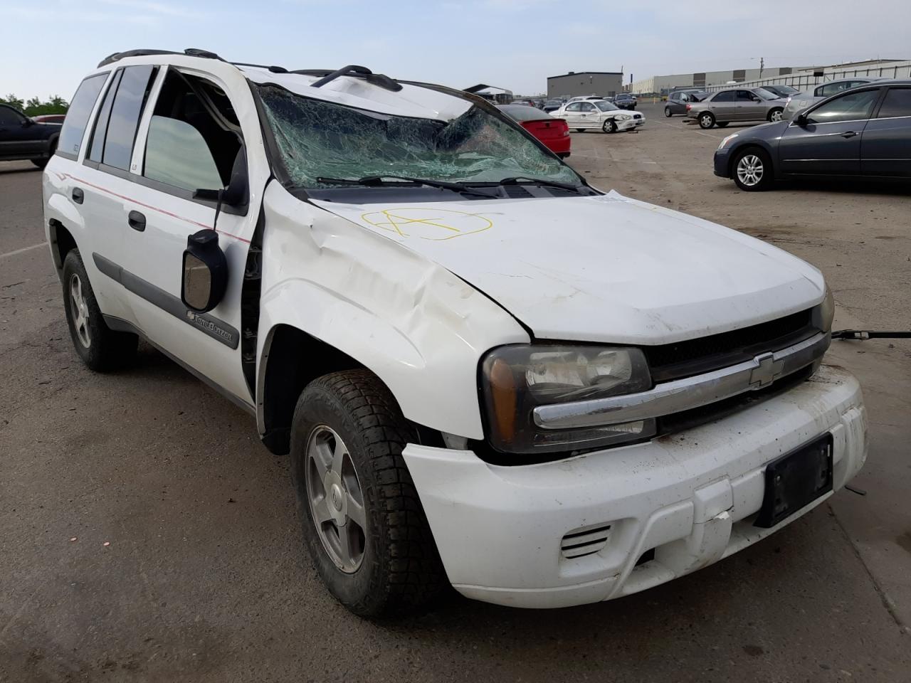 CHEVROLET TRAILBLAZE 2004 with VIN 1GNDT13S142260324 - Photo from auction