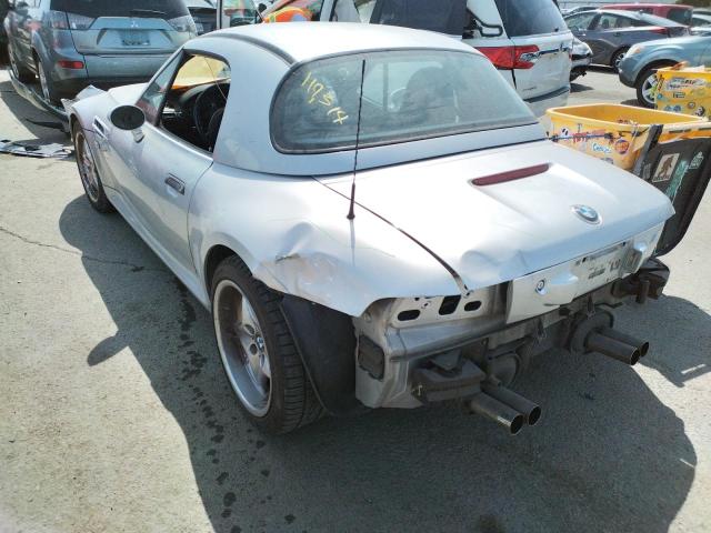 Photo 3 from auction – 2000 BMW M ROADSTER with VIN WBSCK9340YLC90367