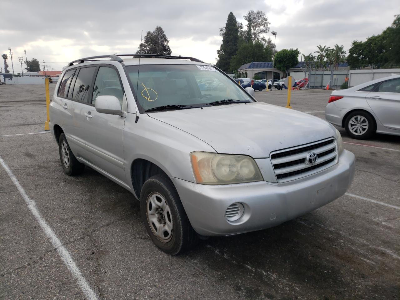 TOYOTA HIGHLANDER 2002 with VIN JTEGD21A020037540 - Photo from auction
