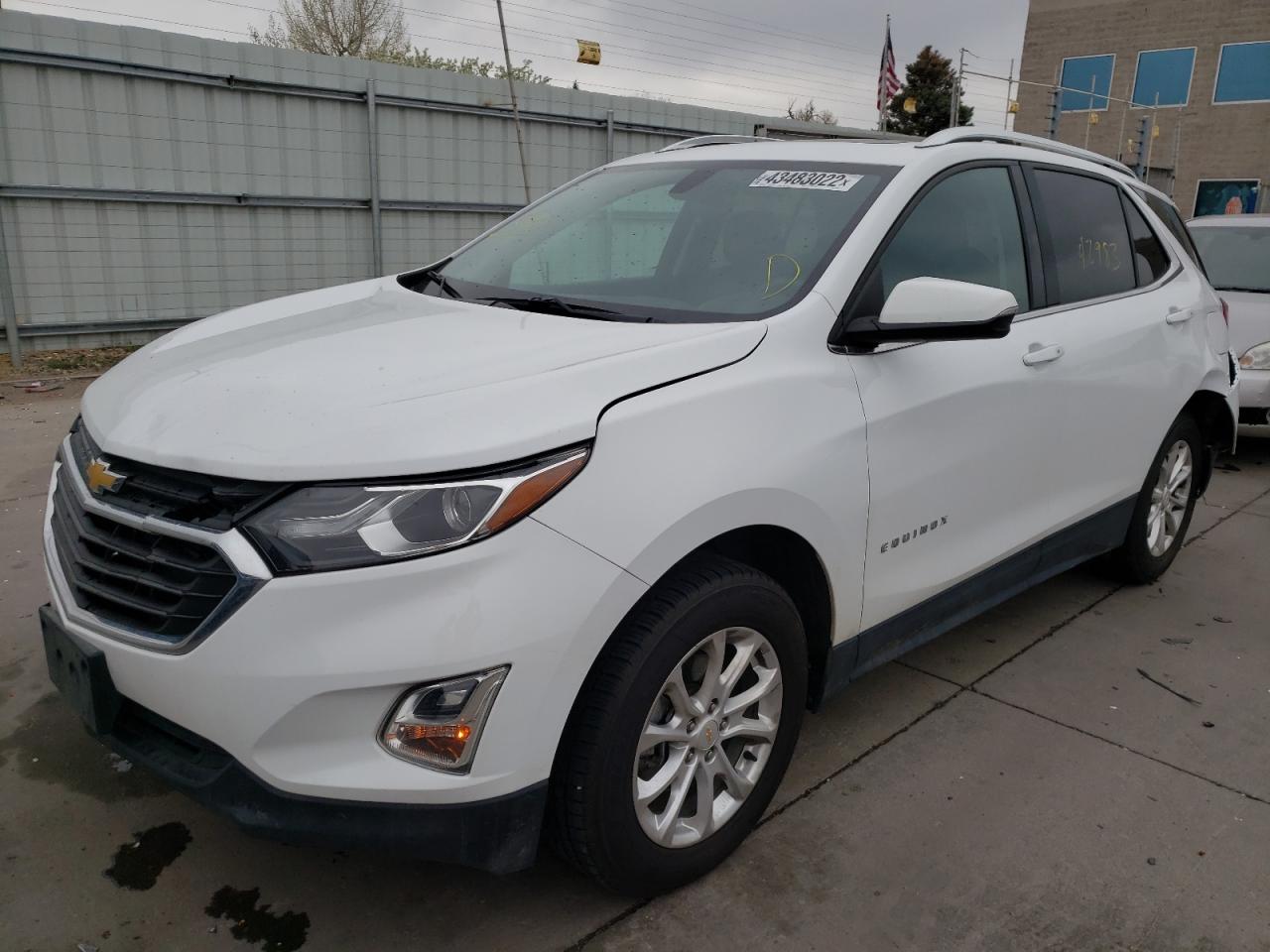 Photo 2 from auction – 2018 CHEVROLET EQUINOX LT with VIN 2GNAXSEVXJ6229561