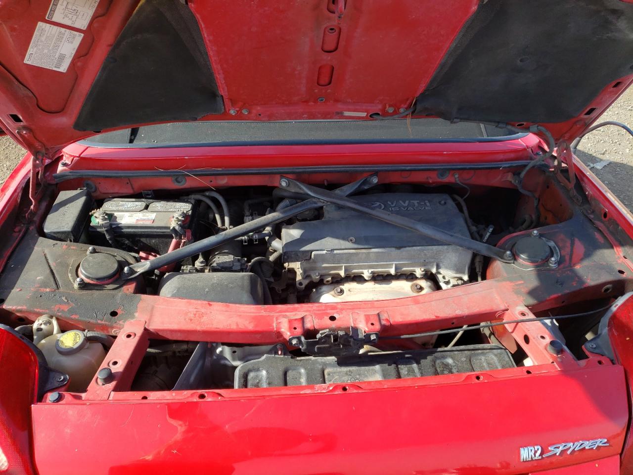 Photo 7 from auction – 2000 TOYOTA MR2 SPYDER with VIN JTDFR3205Y0020464