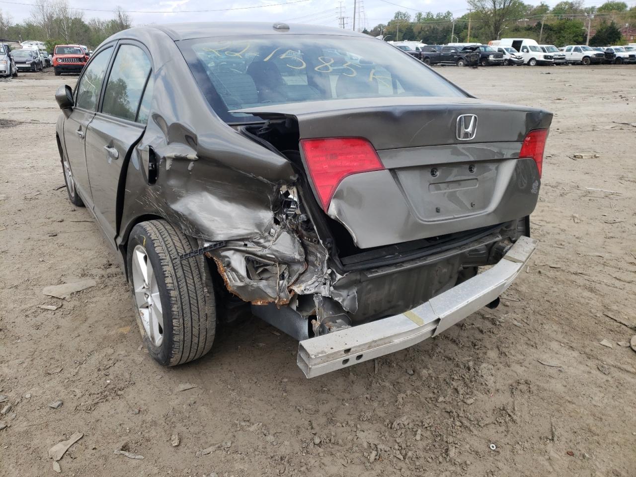 Photo 9 from auction – 2008 HONDA CIVIC EXL with VIN 1HGFA16998L028152